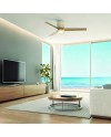 CERAMICA M * PLAFÓN / VENTILADOR - CERÁMICA BLANCA + MADERA